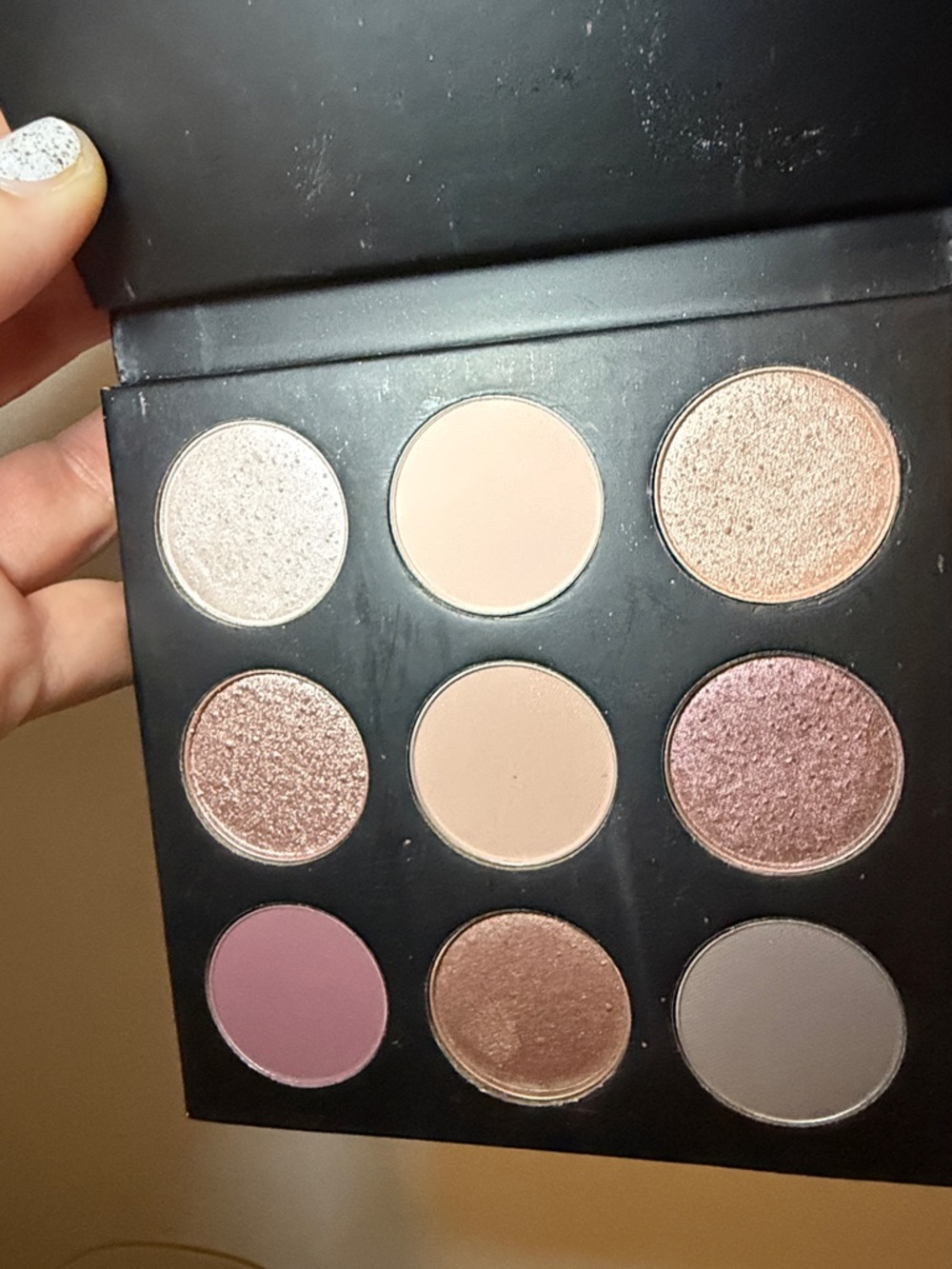 Neutral & Rose Gold 9-Color Eyeshadow Palette